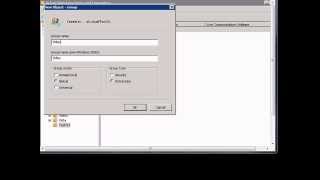 Create new distribution group in Windows 2008 Active Directory [upl. by Demmy]