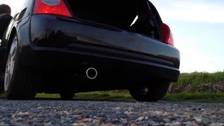 Clio 2 RS 172 group n sound [upl. by Afinom387]