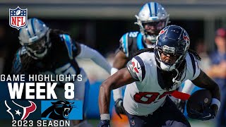 Houston Texans vs Carolina Panthers  2023 Week 8 Game Highlights [upl. by Eikcid]