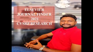 Elsevier journal finder ll CVSRP RESEARCH ll Fast Publication Journals [upl. by Sokim]