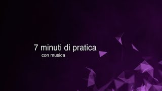 Meditazione Mindfulness  7 minuti con musica [upl. by Thgiled]