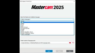 How to Install MasterCam 2025 Spanish Language Pack Cómo instalar MasterCam 2025 Idioma español [upl. by Inaboy]