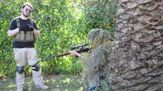 Sniper Area Le Ghillie Suit  SOG Softair ITALIA [upl. by Phio]