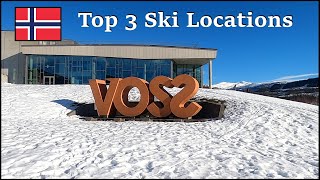 Top 3 ski resorts  Voss Norway [upl. by Hillari]