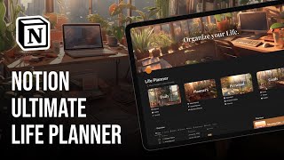 How to Organize and Plan your Life in Notion  Ultimate Life Planner Notion Template [upl. by Annaeed]