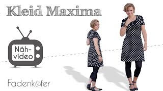 Kleid Maxima selber nähen [upl. by Allen]