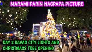 DAY 2 SA DAVAO CITY HALL CHRISTMASS LIGHT OPENING [upl. by Ysnil]