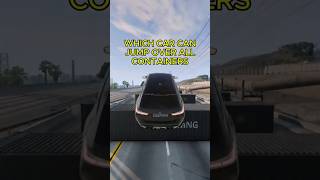 Container Jump Test  Which Car Will Jump Over All Containers  BeamNGDrive shorts [upl. by Esnohpla]