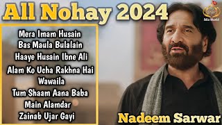 Nadeem Sarwar All Nohay 2024  Nohay Playlist  All New Nohay Playlist [upl. by Osnofledi419]