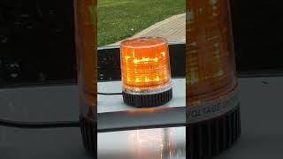 Flashing strobe light with rotating feature [upl. by Yelsha]