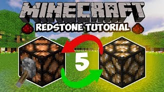 5 Blinking Contraptions Minecraft Redstone Tutorial [upl. by Amorette988]