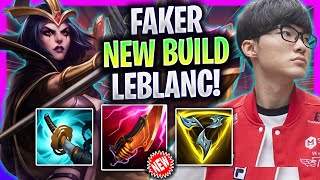 FAKER WITH THE NEW AD LEBLANC BUILD  T1 Faker Plays Leblanc Mid vs Vex  Season 2024 [upl. by Colby]