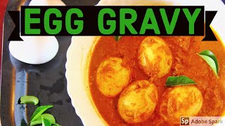 Egg Gravy in Tamil  Egg Gravy in Tamil  Egg Masala Curry [upl. by Zuzana]