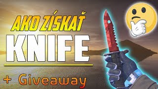 Ako získať NOŽÍK v hre CSGO   Mojich 5 Rád  30€ Giveaway TomT Highlights [upl. by Reyotal]