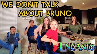 FAMILY SINGS “We Dont Talk About Bruno”  From Disney’s Encanto Cover by SharpeFamilySingers✨ [upl. by Lorrac]