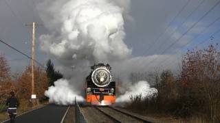 HD bonus SP 4449 Holiday Express Steam Train [upl. by Eustatius609]