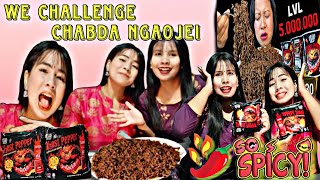 Chabda Ngaojei da challenge twsille  UMorok 50 chabaga mannei  Ghost pepper Eating Challenge [upl. by Shelby806]