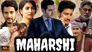 Maharshi Full Movie in Hindi Dubbed  New South Movie Maharshi  Mahesh Babu  HD Facts and Review [upl. by Yrrac]