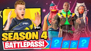 NEW FORTNITE SEASON 4 BATTLE PASS HEIST [upl. by Roice728]