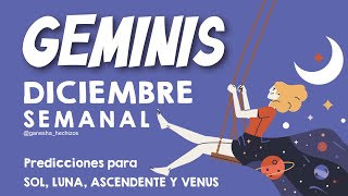 GEMINIS♊️ AUNQUE LO RECHACES SIEMPRE VUELVE❤️‍🔥ALGUIEN SE FACINA CONTIGO🤩geminis diciembre amor [upl. by Eima]