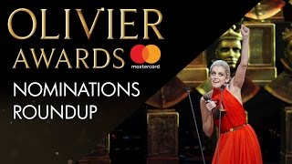 Olivier Awards 2017 Nominations Roundup [upl. by Remmus]