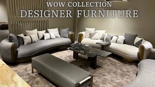 Designer Sofa Comfy Chairs Leather Beds Imported Dining Tables in Kirti Nagar Furniture Market Delhi [upl. by Knick331]