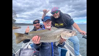 Mulloway on KROCS Rattletails [upl. by Enneiluj]