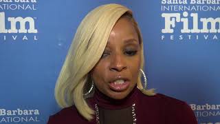 SBIFF 2018  Virtuosos Award  Mary J Blige Interview [upl. by Ailama]