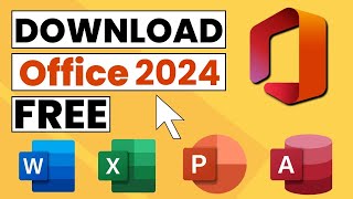 How to Download Microsoft Office 2024 for Free  Download MS Word Excel PowerPoint on Windows 10 [upl. by Akahs]