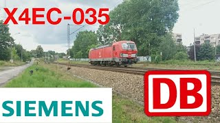 Lokomotywa elektryczna  Vectron X4EC035 DB Cargo Polska [upl. by Field]