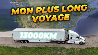 MON PLUS LONG VOYAGE EN CAMION  13 [upl. by Negris]