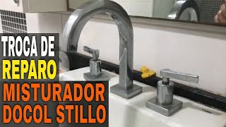 ⚠️👉🏻COMO TROCAR O REPARO DO MISTURADOR DOCOL STILLO  FAÇA VOCÊ MESMO  DIY [upl. by Gingras]