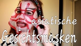 asiatische Gesichtsmasken wtf XD [upl. by Yllatan]