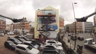 Valspar Paint London 3D House Timelapse [upl. by Khalil973]