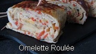 omelette roulée Egg Rolls RecipeOmelette roulée façon japonaise [upl. by Riker]