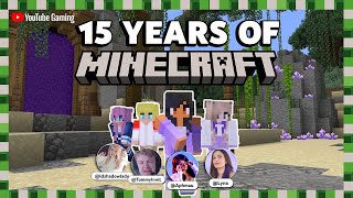 Aphmau TommyInnit and friends Celebrate 15 Years of Minecraft Magic [upl. by Ahsino]