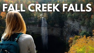 Fall Creek Falls State Park Seeing 5 beautiful waterfalls in peak season 🍂 [upl. by Atived]