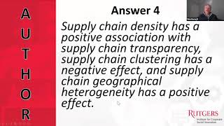 STACK The Association btw Supply Chain Structure amp Transparency A LargeScale Empirical Study [upl. by Eadas]