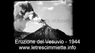 Angri 1944 Eruzione del Vesuvio San Giovanni Battista per le strade della città [upl. by Rasecoiluj]