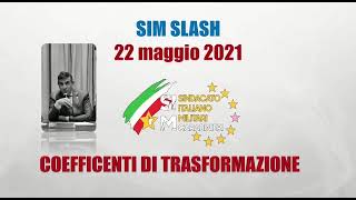 Coefficienti di trasformazione impatto sul calcolo pensionistico [upl. by Aisset]