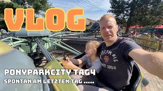 Urlaubsvlog 2022 Ponyparkcity 4 I Abreise und zweiter Besuch in Slagharen I Familienurlaub Holland [upl. by Nylatsyrk449]