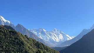 Live Mt Everest view from Namche [upl. by Ruhnke]