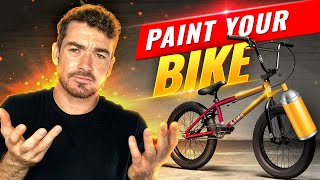 Watch before you paint your BMX bike [upl. by Okechuku]