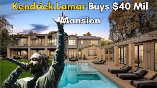 Kendrick Lamar Buys 40M Los Angeles Mansion [upl. by Byler]