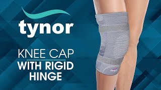 Tynor Knee Cap with Rigid Hinge for effective compression amp hingebased side support of the knee [upl. by Shelburne10]