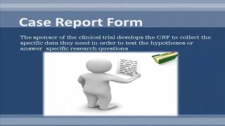 Case Report Form in Clinical Research [upl. by Ayekehs634]