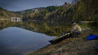 Kayaking Folbot  Le Doubs river  Switzerland [upl. by Lleder]