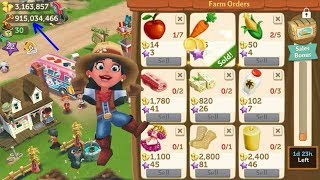 FarmVille 2 LEVEL 2223 Gameplay Hack Unlimited Money Keys HD [upl. by Iris560]