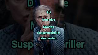 10 detective movies must watch detective thriller [upl. by Inat277]