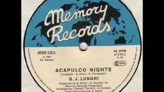 GJ Lunghi  Acapulco Nights 1984 [upl. by Entwistle]